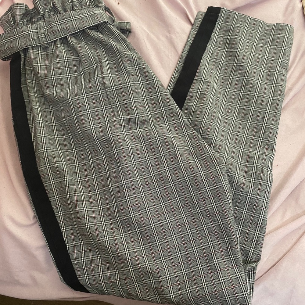 Plaid Jeans